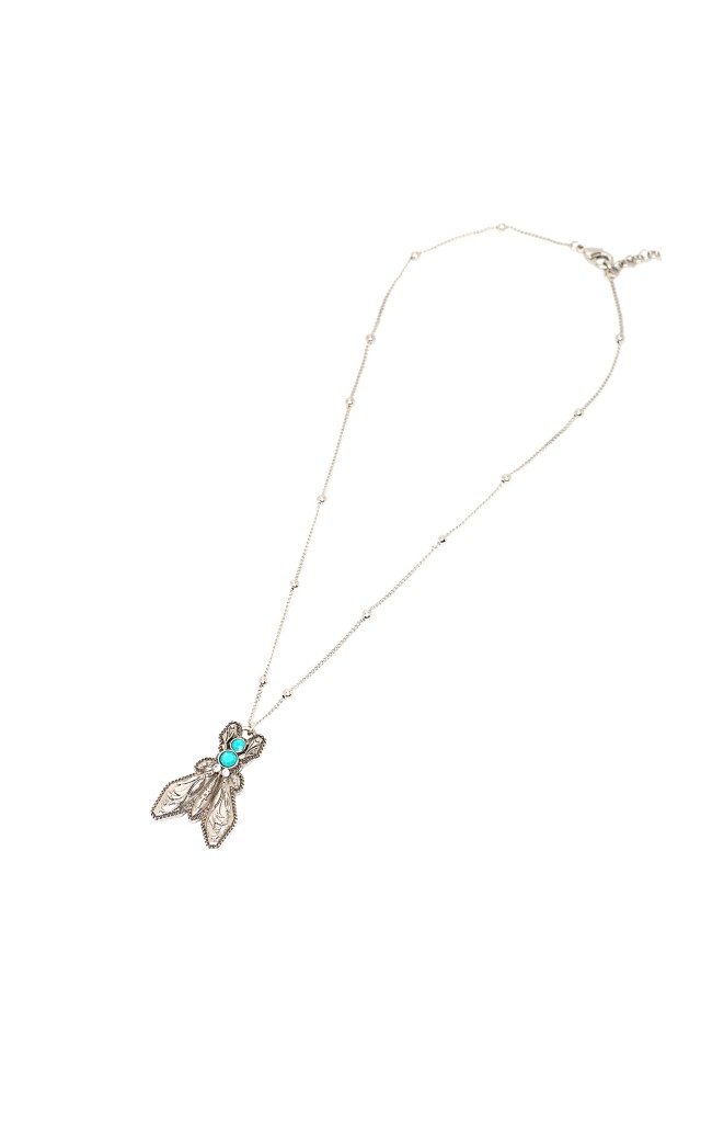 Naszyjnik Patrizia Pepe Fly Logo Silver