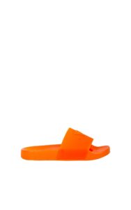 Klapki Guess Logo Neon Orange