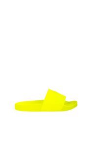 Klapki Guess Logo Neon Yellow