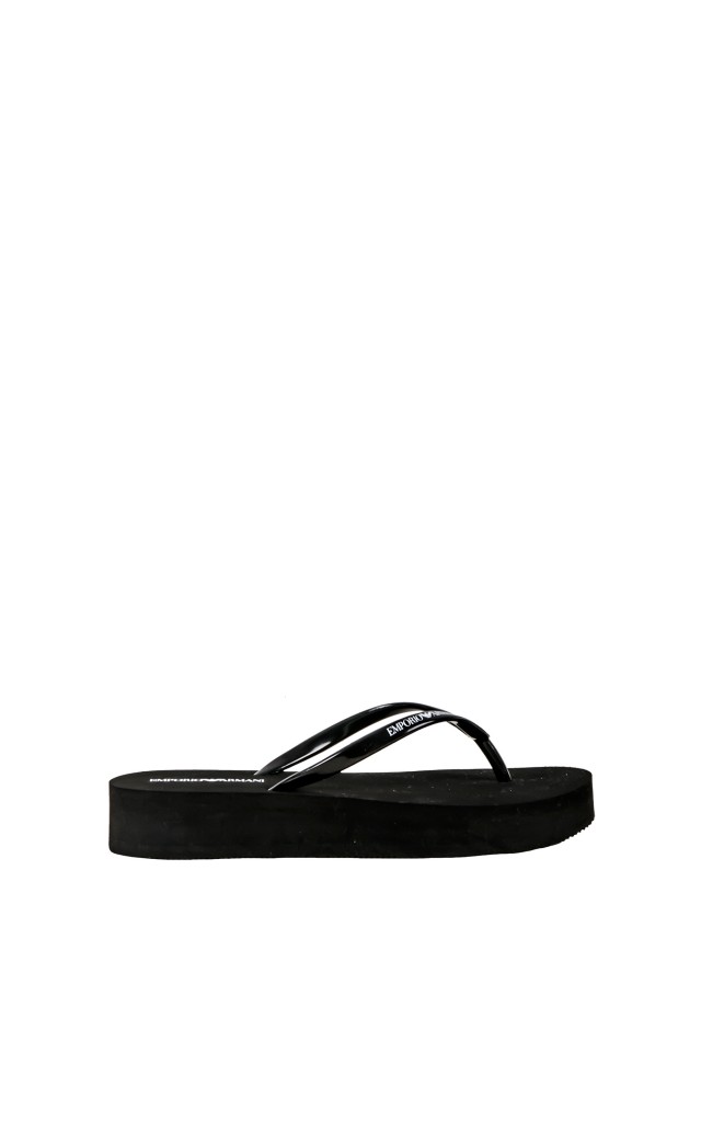 Klapki Japonki Emporio Armani Black