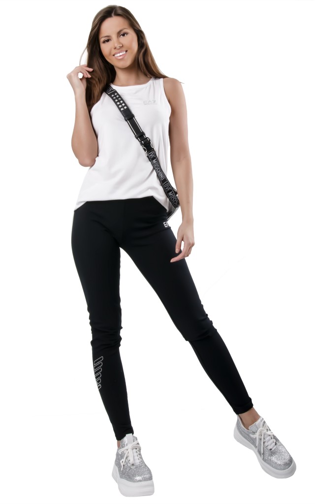 Legginsy Armani Dżety Logo Black