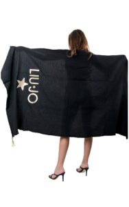 Ręcznik Plażowy Liu Jo Logo Nero