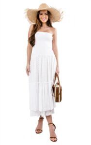 Sukienka Tuba Guess White