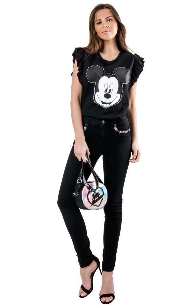 T-shirt Mickey Mouse Liu Jo Nero