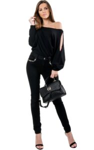 Sweter Milano Liu Jo Nero