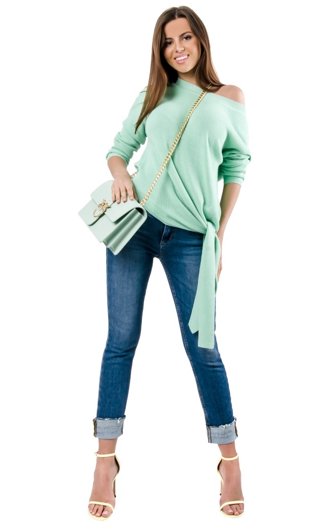 Sweter Chiens Silvian Green Gossamer
