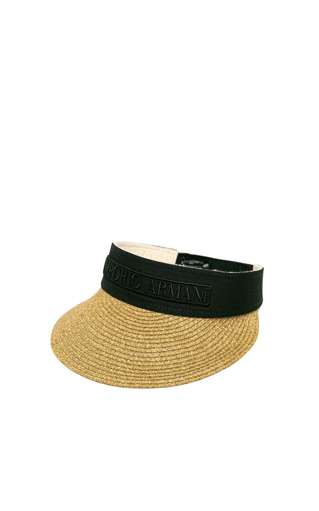 Daszek Visiera Emporio Armani Black
