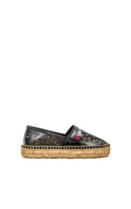Espadryle Z Nazwą Marki Pollock Moschino Nero