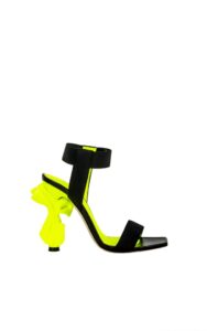 Sandały Candy Minerva Le Silla Nero Giallo
