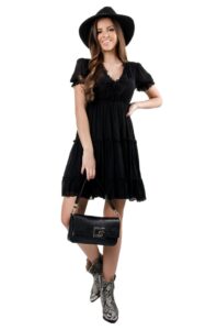 Sukienka Denny Rose Logo Black