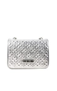 Torebka Love Moschino Logo Argento