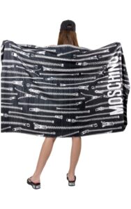 Ręcznik Plażowy Moschino Swim Logo Open Zip