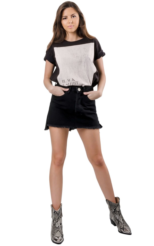 T-shirt Oneteaspoon Vintage Black