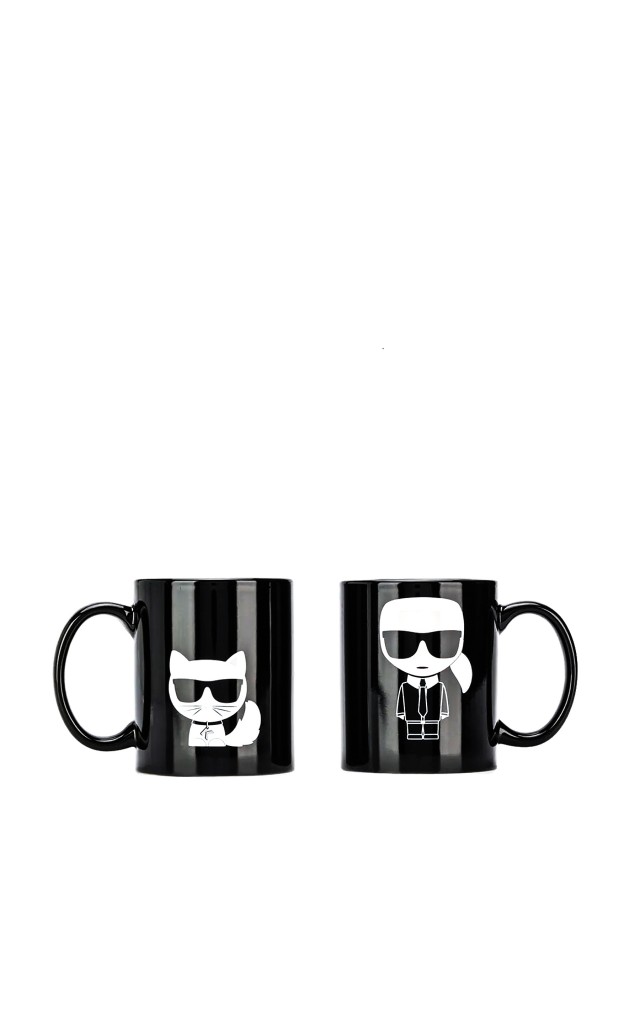 Zestaw Kubków Karld Lagerfeld Giftset Black