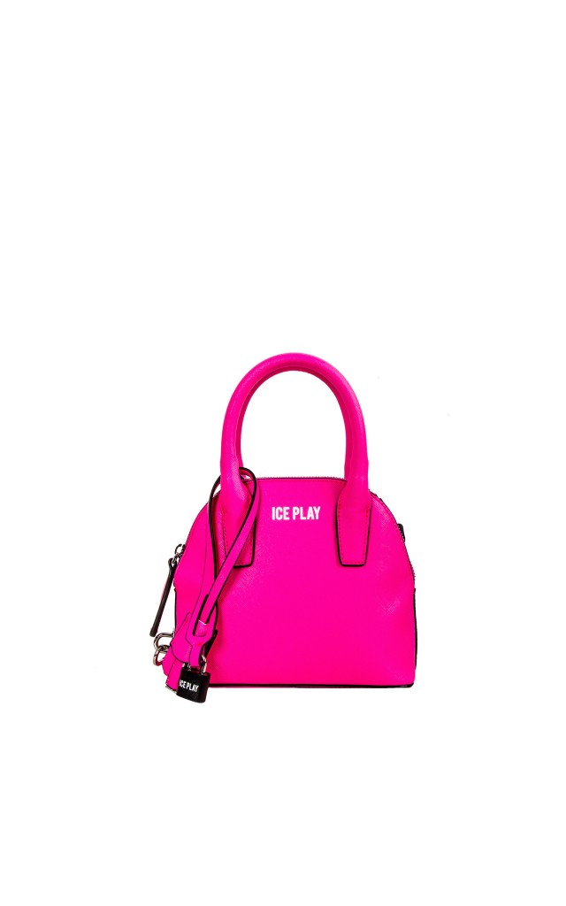 Torebka Ice Play Logo Neon Pink
