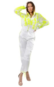 Spodnie Iceberg Neon White