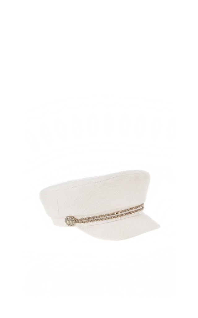 Czapka Kaszkiet Elisabetta Franchi Burro