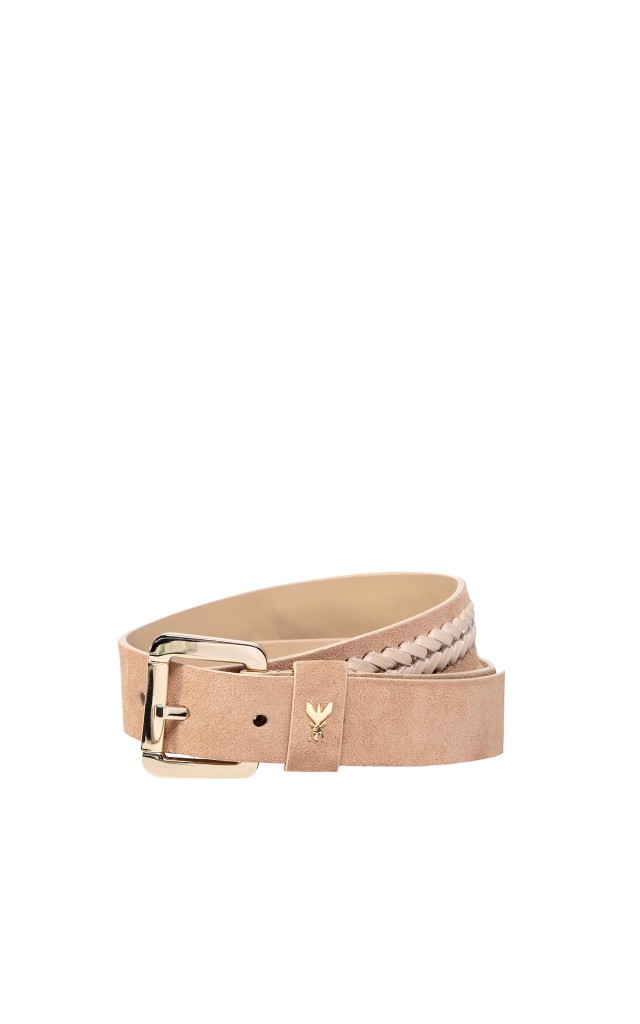 Pasek Patrizia Pepe Logo Sand