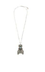 Naszyjnik Ważka Patrizia Pepe Turquoise Silver