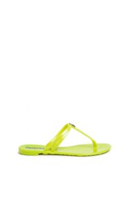 Klapki Japonki Patrizia Pepe Neon Green