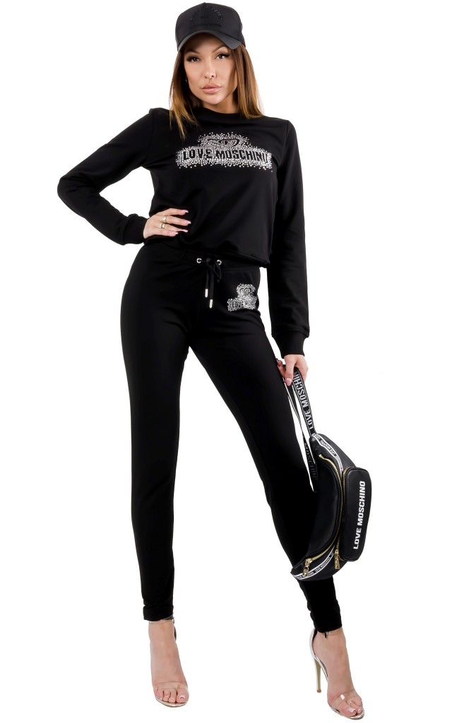 Bluza Dresowa Love Moschino Black