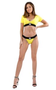 Stringi Dsquared2 Underwear Logo Yellow