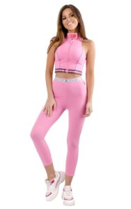 Top Sportowy Logowany Elisabetta Franchi Chewingum