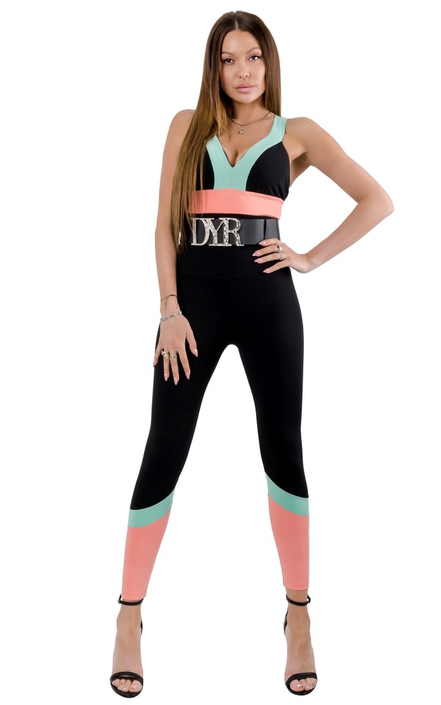 Kombinezon Sportowy Denny Rose Black