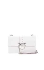 Torebka Pinko Love Mini Simply Logo White