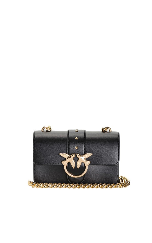 Torebka Pinko Love Mini Simply Logo Black
