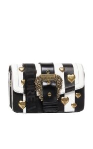 Torebka Crossbody Versace Jeans Couture Hearts White Nero