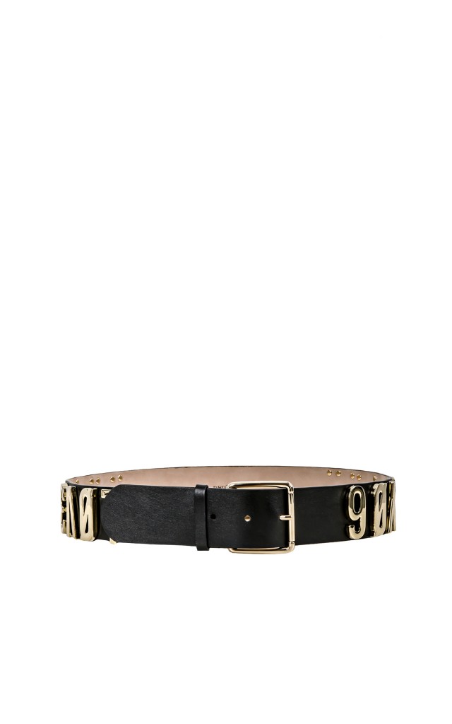 Pasek Red Valentino Logo Black