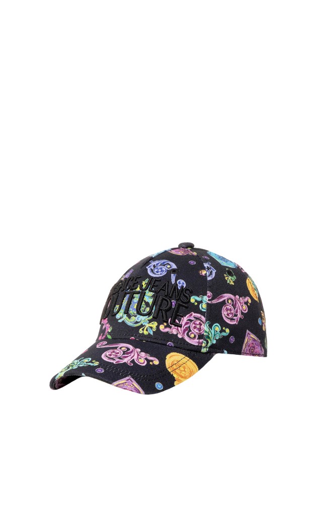 Czapka Versace Jeans Couture Gioielli Micro Black