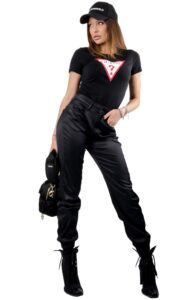 Spodnie Joggery Guess Logo Black