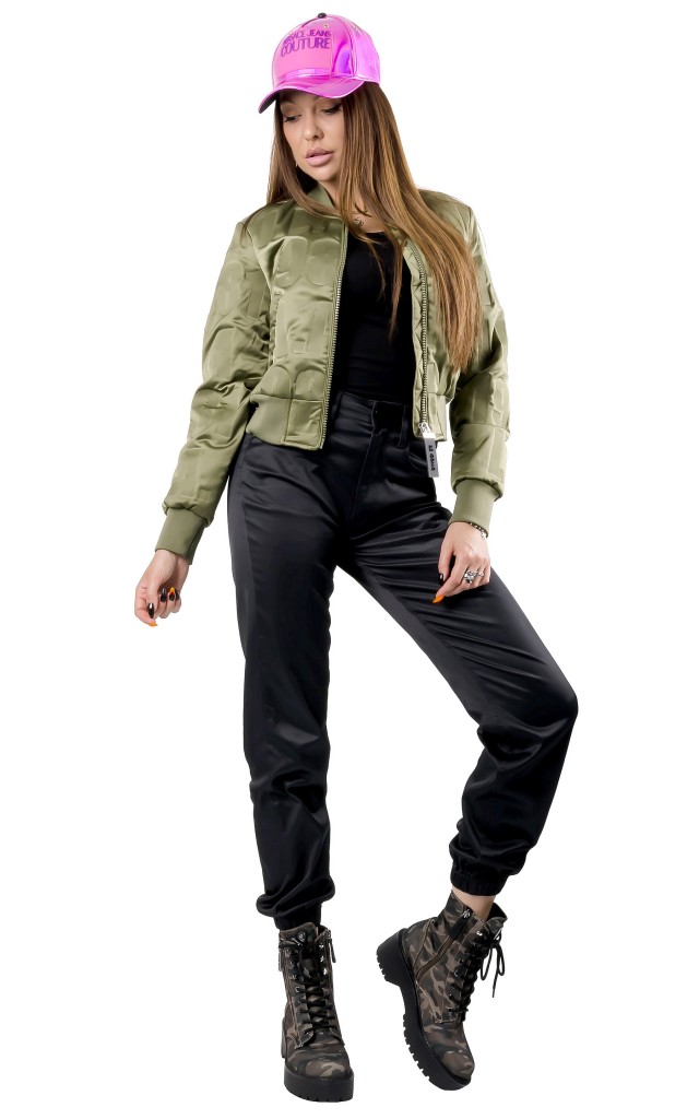 Kurtka Bomberka Guess Logo Olive