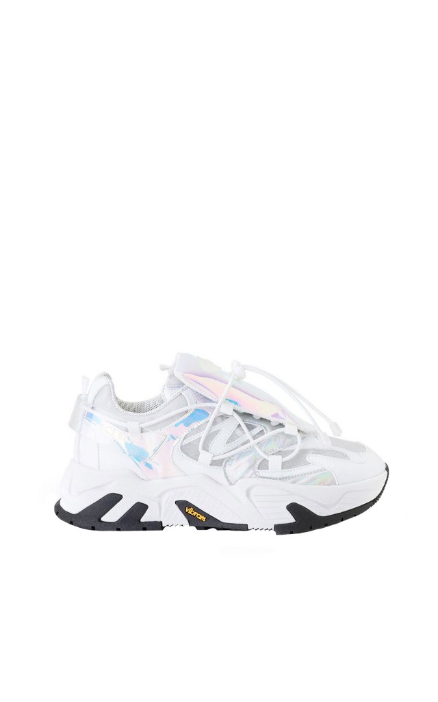 Sneakersy Olegramm Glass Vibram Iceberg Bianco