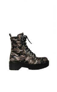 Botki Trapery Guess Logo Moro Black