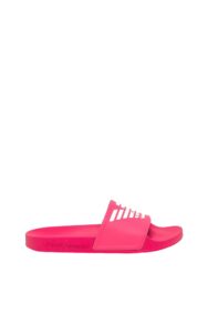 Klapki Emporio Armani Swimwear Logo Pink
