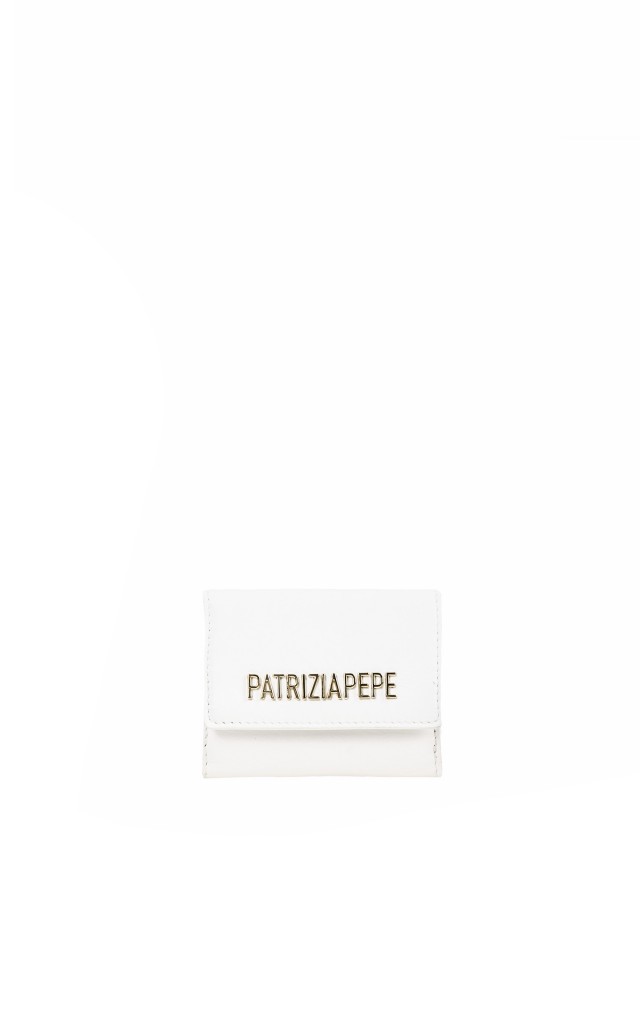 Portfel Mini Patrizia Pepe Logo White