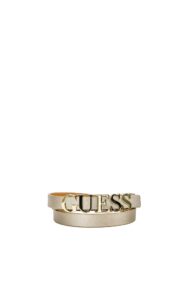 Pasek Literki Guess Logo Gold