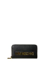 Portfel Love Moschino Logo Black