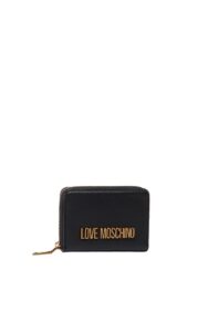 Portfel Mini Love Moschino Logo Black