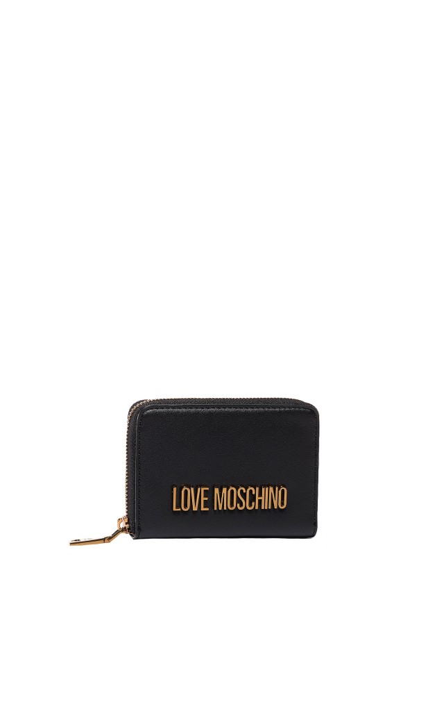 Portfel Mini Love Moschino Logo Black