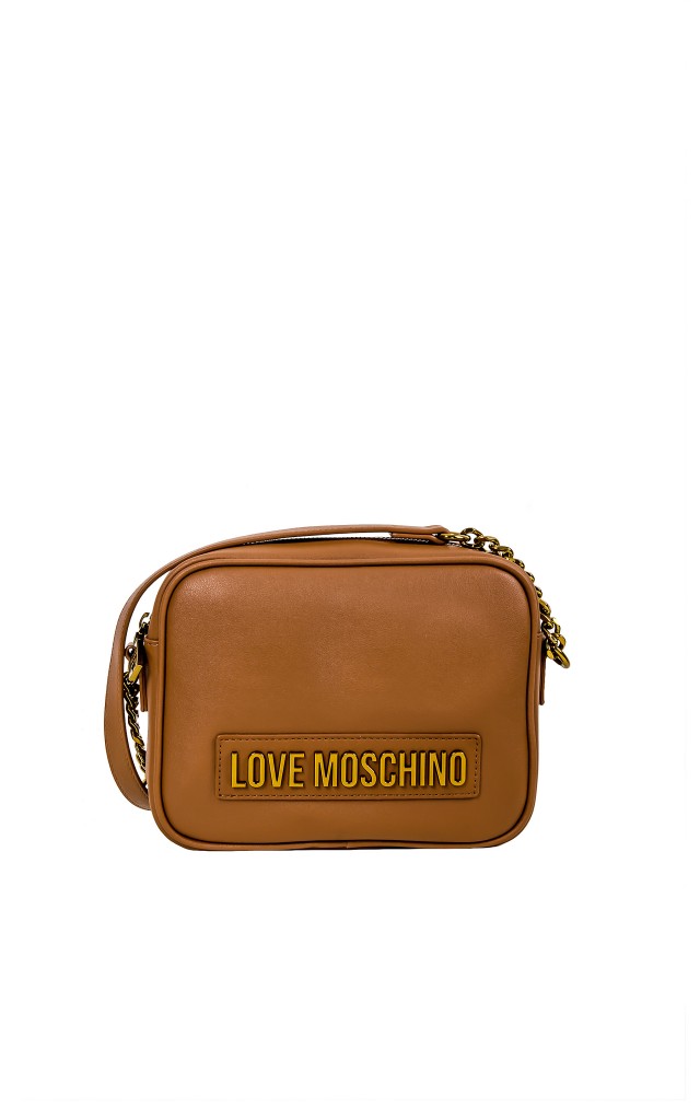 Torebka Crossbody Love Moschino Logo Brown