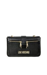 Torebka Love Moschino Crossbody Natural Grain Nero