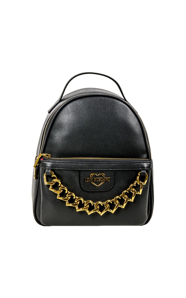 Plecak Love Moschino Logo Nero
