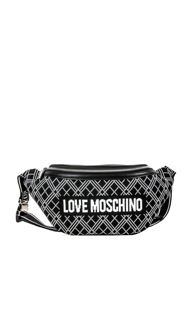 Nerka Medium Love Moschino Nero Bianco