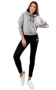 Bluza Z Kapturem EA7 Emporio Armani Medium Grey