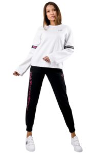 Bluza Dresowa EA7 Emporio Armani Logo White