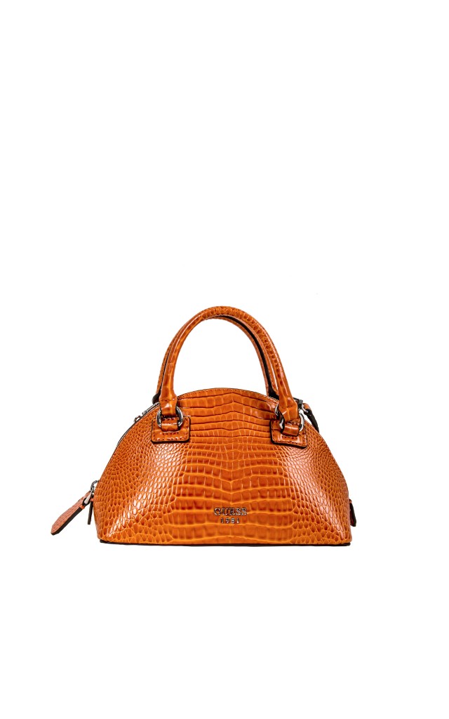 Torebka Mini Kuferek Guess Logo Orange